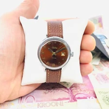 Slava dial Classic USSR Soviet Wristwatch Vintage Wrist Watch 2414 Service