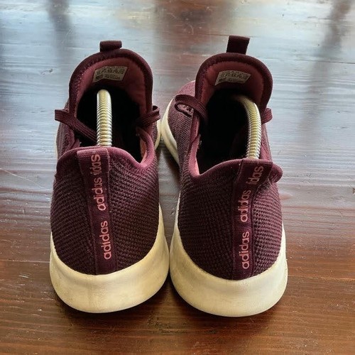 Scarpe da corsa Adidas Cloudform rosso puro donna 11 logo bordeaux stringate B43675 - Foto 4 di 7