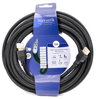 Inakustik High Speed Hdmi Kabel Ethernet Full Hd 1080P Uhd 4K 2160P Arc 5M 207