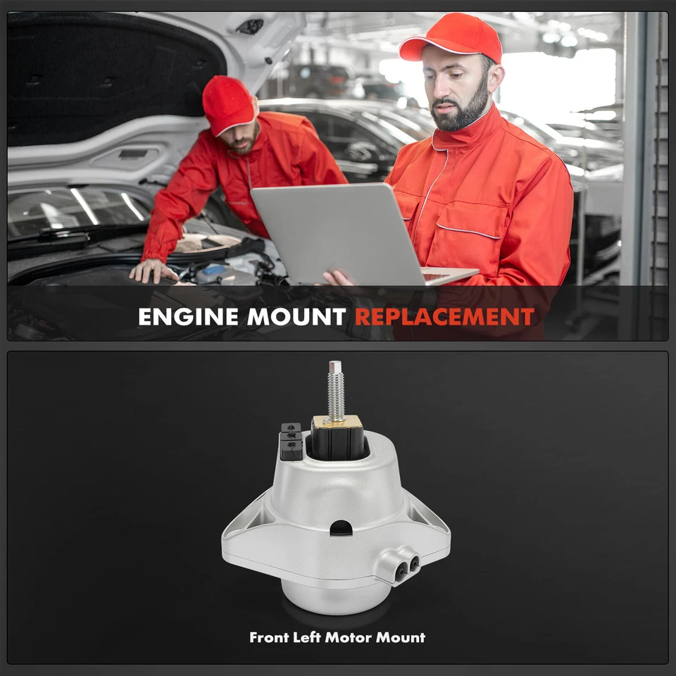 Montaje de motor delantero izquierdo izquierdo izquierdo para Chevy Camaro 2016-2018 Cadillac CTS L4 2,0 L Foto 3 de 4