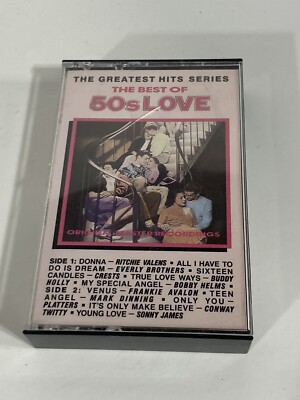 VARIOUS - THE BEST OF THE 50'S LOVE  - CASSETTE Music