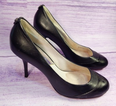 silver pumps size 8