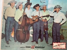 FLYING W WRANGLERS An Evening At The Famous Flying W Ranch 1956 M- LP+CD TESTED