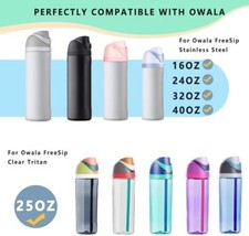 Replacement Lid for Owala Freesip Water Bottle, Compatible with Owala Lid and Ca