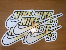 New Nike Sb Sticker Pokemon Pikachu X5 Stickers Free Shipping No Tracking