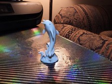 Lenox Dolphin Figurines Handcrafted Ivory with Gold Accent