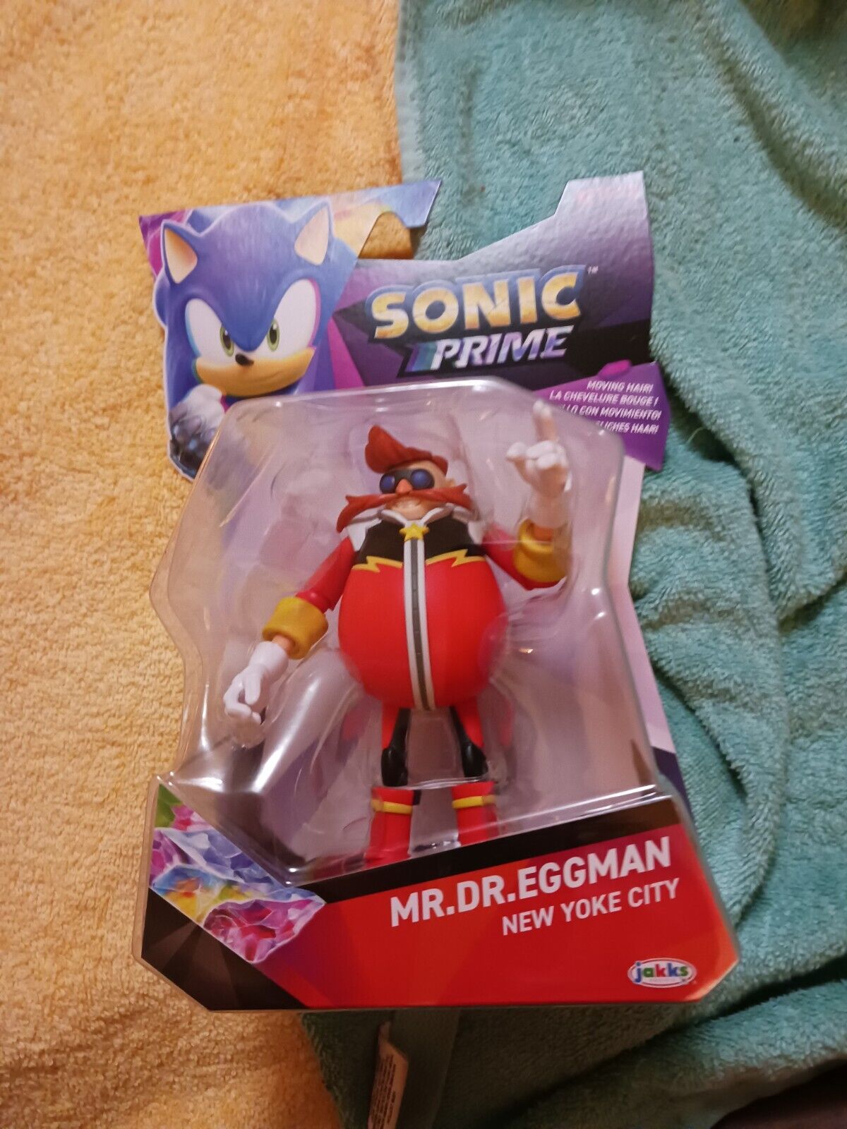 (Provisional Pre-Order) Jakks Netflix Sonic Prime 5 In Figure Tails Nine  Mr. Dr. Eggman New Yoke City BUNDLE/LOT