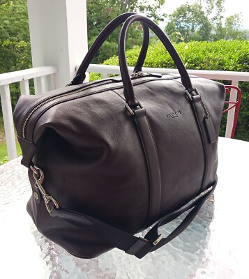 Coach Voyager Duffle Travel Bag - Black for sale online | eBay