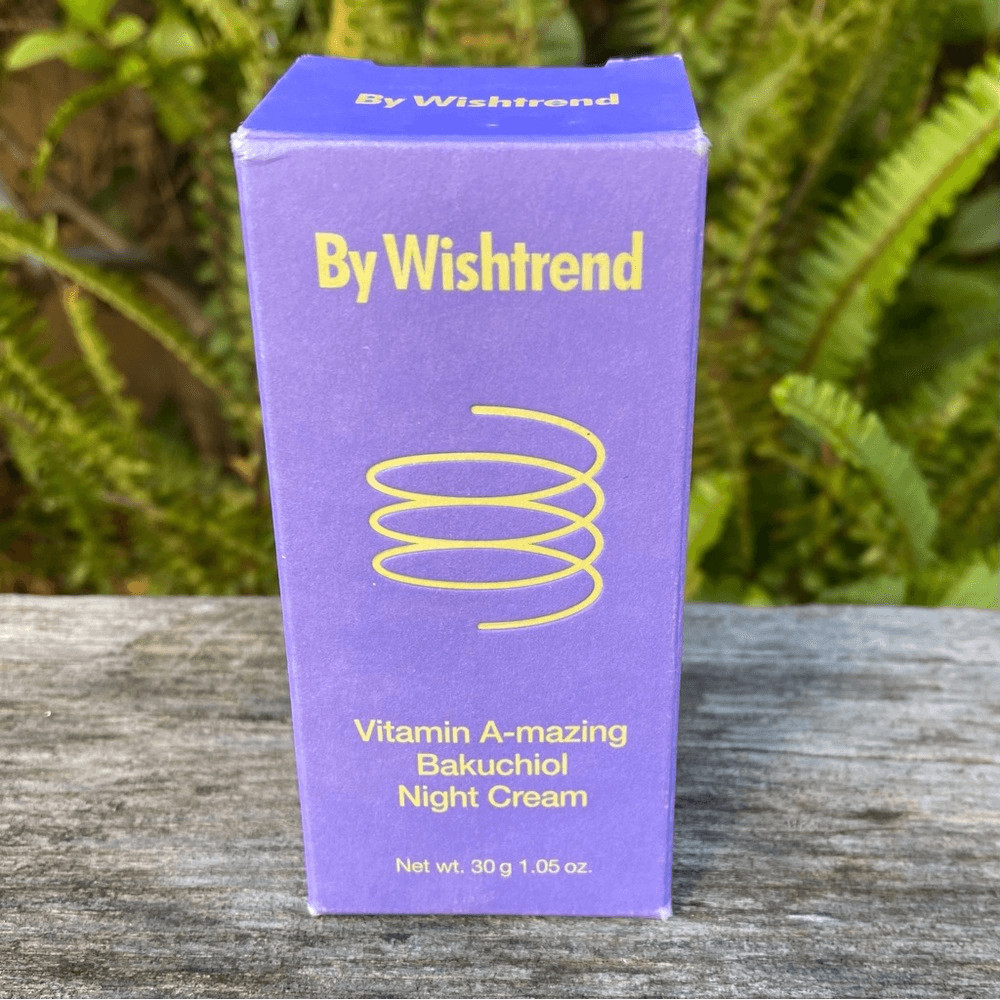 NIB New By Wishtrend Vitamin A-mazing Bakuchiol Night Cream 1.05 oz/30g Skincare