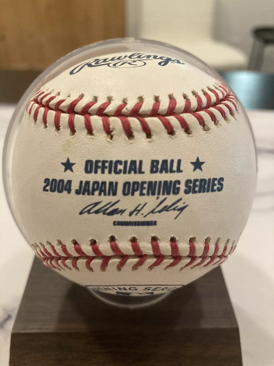 Alex Rodriguez signed baseball (First Game As Yankee 2004 Japan Opening Series)