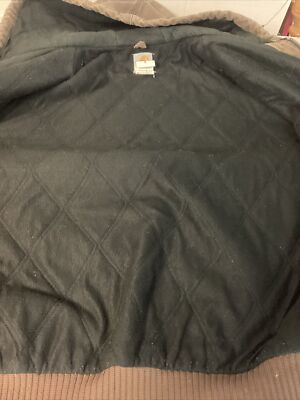 VTG Carhartt J130 CHT Fleece Lined Full Zip Distressed VTG Carhartt J130 CHT Fleece Lined Full Zip Distressed