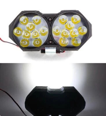 18 LED Scheinwerfer Front Spot 30W Zusatzbeleuchtung Motorrad Roller ATV - Bild 1 von 4