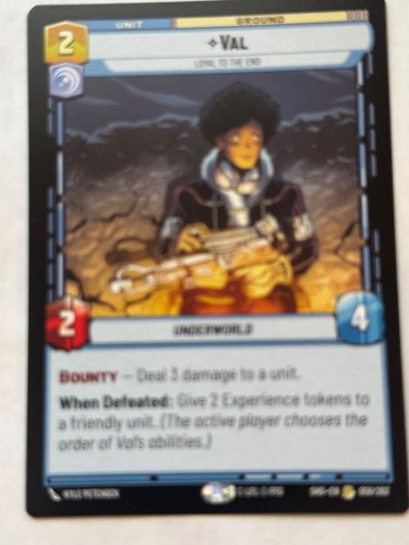 Star Wars SOTG BLUE / Vigilance cards Buy 2 get 2 Free!!! - Picture 26 of 46