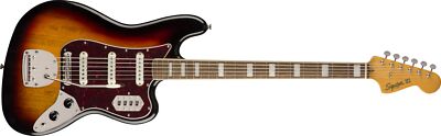 Squier 6 String Bass Guitar  Right  3-Color Sunburst  Full (374580500)