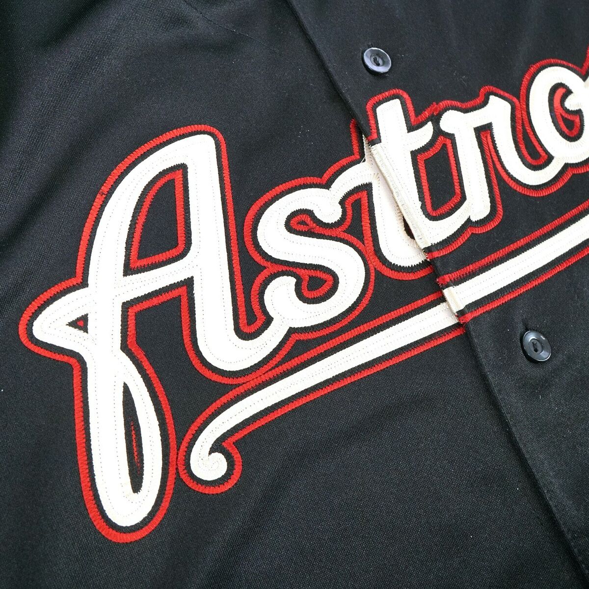 MAJESTIC  ROY OSWALT Houston Astros 2001 Throwback Alternate Baseball  Jersey