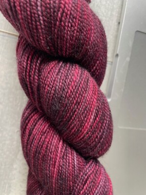 1 SKEIN Madelinetosh TOSH SOCK  ''OXBLOOD ''  superwash merino wool yarn