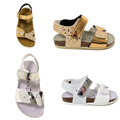 Sandali Primi passi In Pelle Con Strappo Azzurro Bambino PANYNO B26
