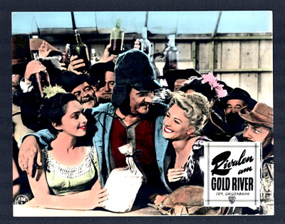 RIVALEN AM GOLD RIVER Galgenbaum AUSHANGFOTO #9 WA German L C Gary Cooper ´60er