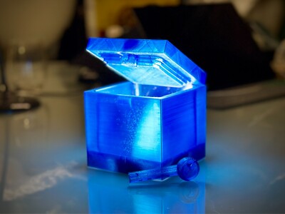 The Blue Box Mulholland Drive - LED lamp - Free Shipping! - David Lynch 