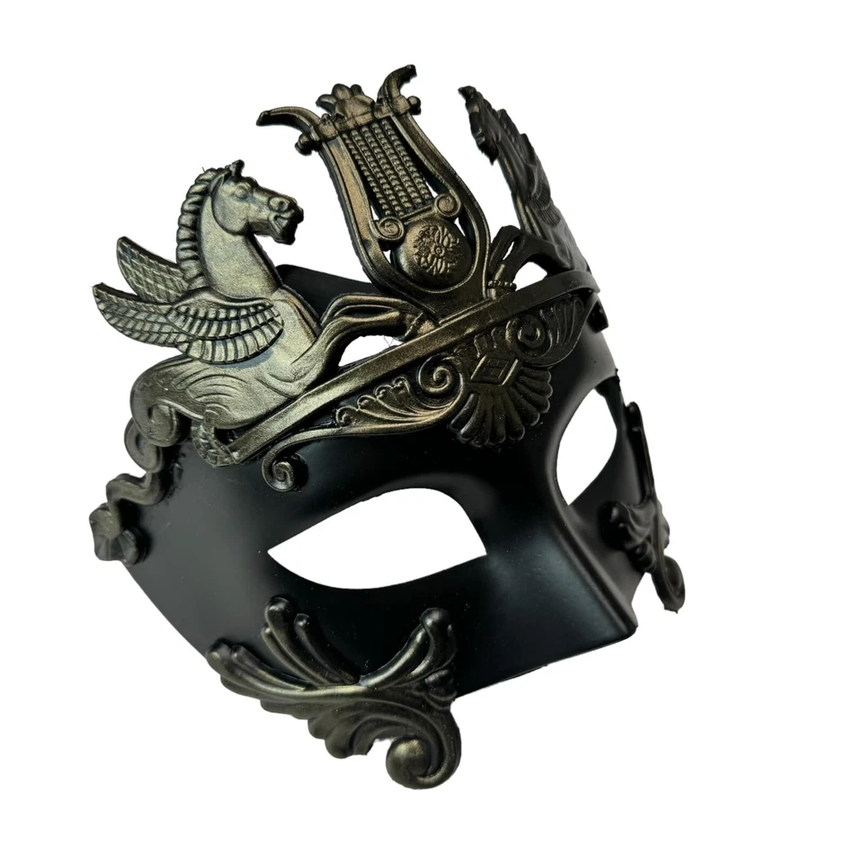 ГЕРКУЛЕС воин греческий стиль мужчин маскарад маска вечеринки маска специальный золото - Изображение 2 из 4