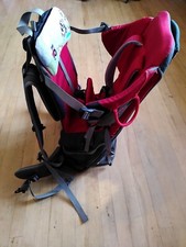 Little Life Traveller S2 Baby Child Backpack Back Carrier Red Grey