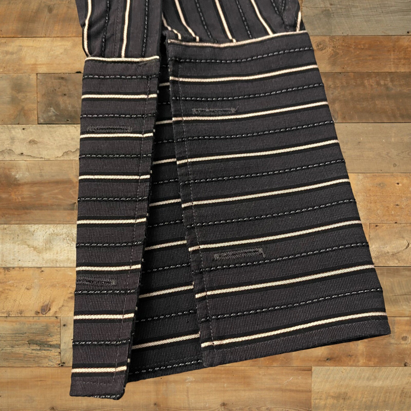 Camicia abito da uomo YSL Yves Saint Laurent ricamato a maniche lunghe taglia 15"" colletto