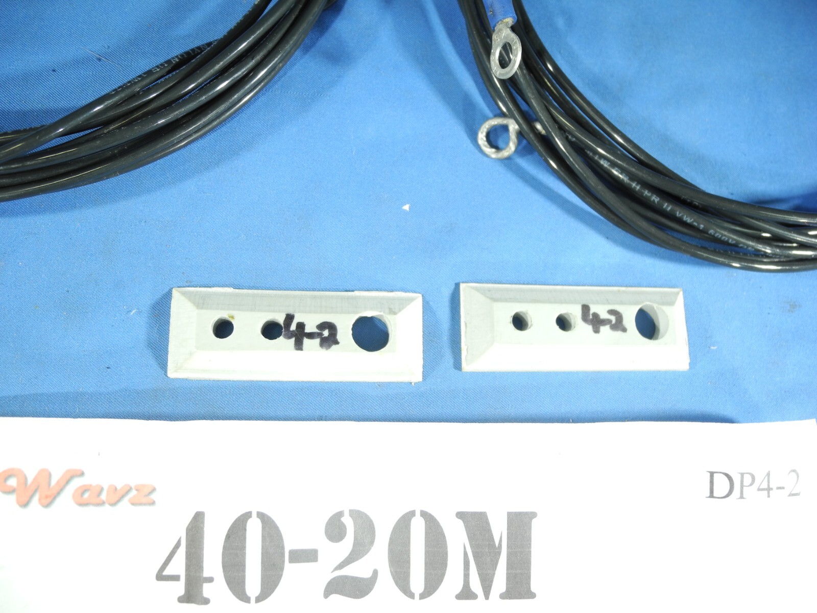 RADIOWAVZ DP42 40/ 20M Dual Band Dipole with 11 Balun Antenna eBay