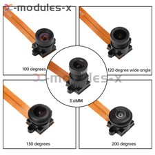 Módulo de cámara OV5640 100 120 200 grados 5 MP DVP interfaz para ESP32 STM32 K210
