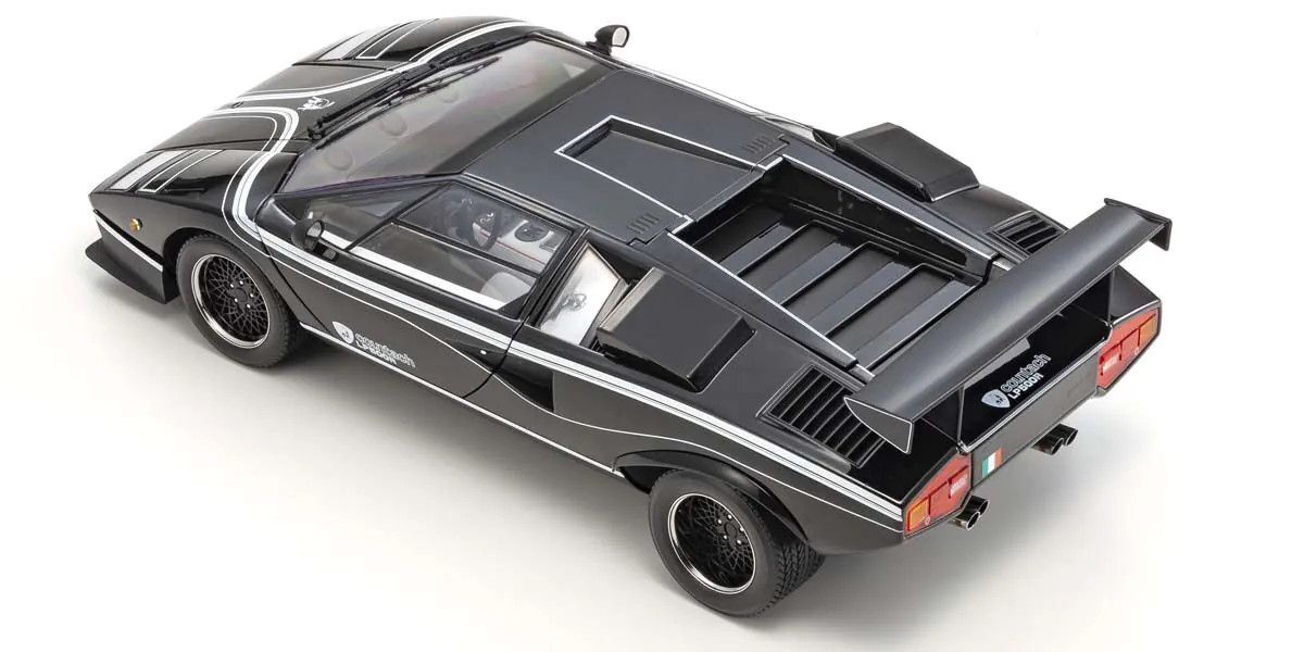 NEW KYOSHO 1/12 Lamborghini Countach LP500R Black Auto Scale