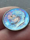 2000 P Roosevelt Dime Actual Coin Breathtaking Exquisite Blue Tone! TK4933*