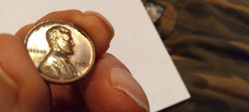 GEM BU 1959 LINCOLN CENT WITH SOME REALLY NICE OBVERSE TONING-41A - 第 1/4 張圖片