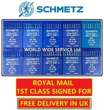 SCHMETZ NEEDLE FOR INDUSTRIAL OVERLOCK MACHINE   DCX27 B27 SIZES 60/8-140/22