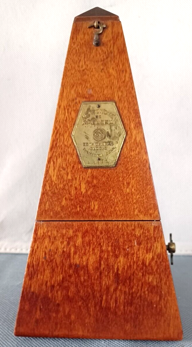 Metronome Seth Thomas De Maelzel Wood Vintage Parts/Repair eBay