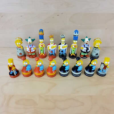 DIE SIMPSONS 3D-SCHACHSET ERSATZTEILE 2001 WÄHLEN SIE IHREN CHARAKTER 