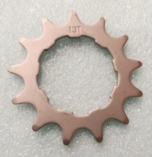 MCS Single Speed 3/32" CrMo CHROMOLY SHIMANO COMPATIBLE COG - 13T - NICKEL