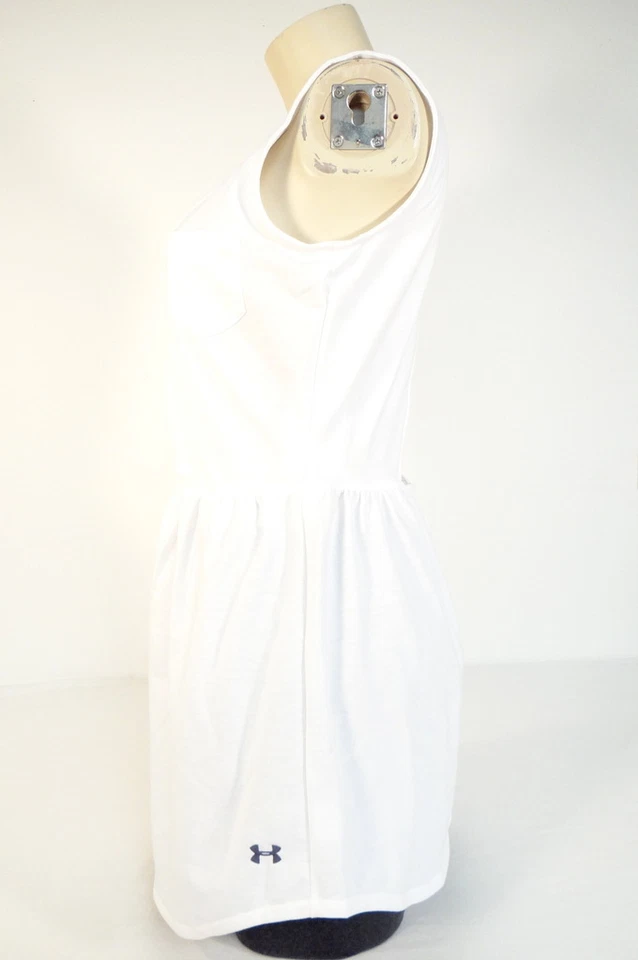 Under Armour Blanco Ridgley Semi Ajustado Natación Encubrimiento Mujer Nuevo con Etiquetas Foto 3 de 4