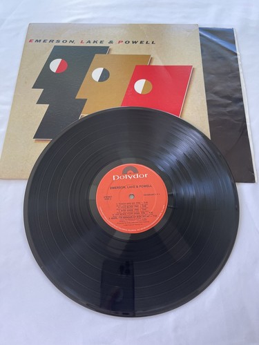 1986 Emerson, Lake & Powell: Emerson, Lake & Powell LP Vinyl 829 297-1 Y-1