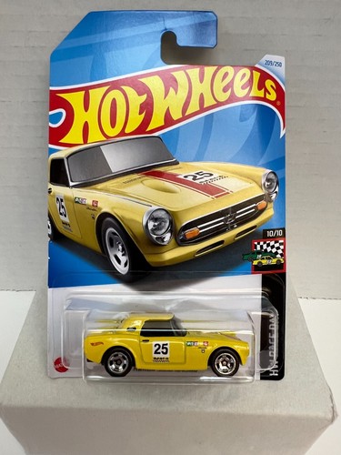 Miniature Hot Wheels 1/64 Honda S800 Racing – Série HW Race Day 2024