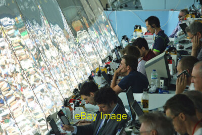Foto 6x4 Das Fenster des Medienzentrums, Lord's Cricket Ground Paddingto c2013