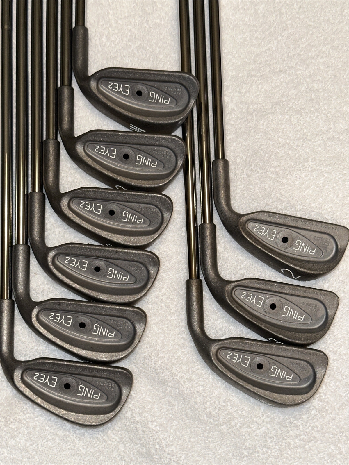 PING EYE 2 Iron Set Black Dot eBay