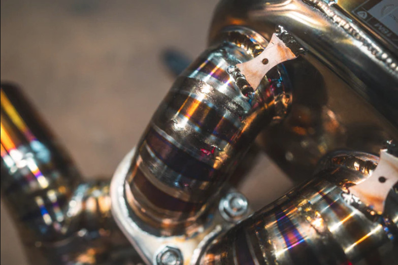 Valvetronic Designs Titanium Valved Exhaust For 07-09 Ferrari F430 Scuderia