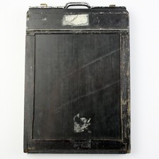 Folmer Graflex - 4x5" Wood/Metal Unslotted Film Holder