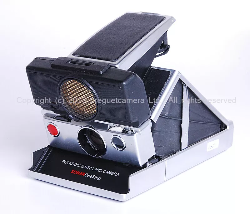 EX++ Polaroid SX Land Camera Sonar OneStep Silver   eBay