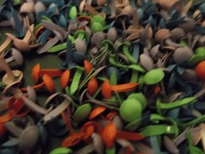 100 to 1000 Split Pin Paper Fastener Brads Bradlets for Cardmaking Scrapbooking