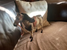 Vintage Cindy Riding Horse Grey 1980s Good Used Condition