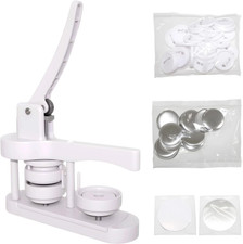 Button Maker Machine 58Mm 2.25 In Pin Badge Button Maker Machine Installation