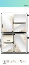 EZZNTIAL 8 Packing Cubes for Travel, Organizer Bags for Luggage In 4 Sizes NEW