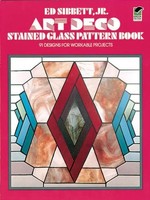 Ed Sibbett | Art Deco Stained Glass Pattern Book | Taschenbuch | Englisch (2000)