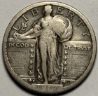 1917-S Type 2 Standing Liberty Quarter — Circulated 🔥 Original Surfaces