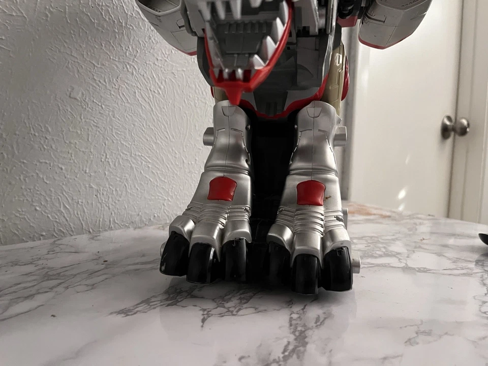 Power Rangers: Time Force - Deluxe Quantasaurus Q-Rex Megazord LEER Foto 4 de 4